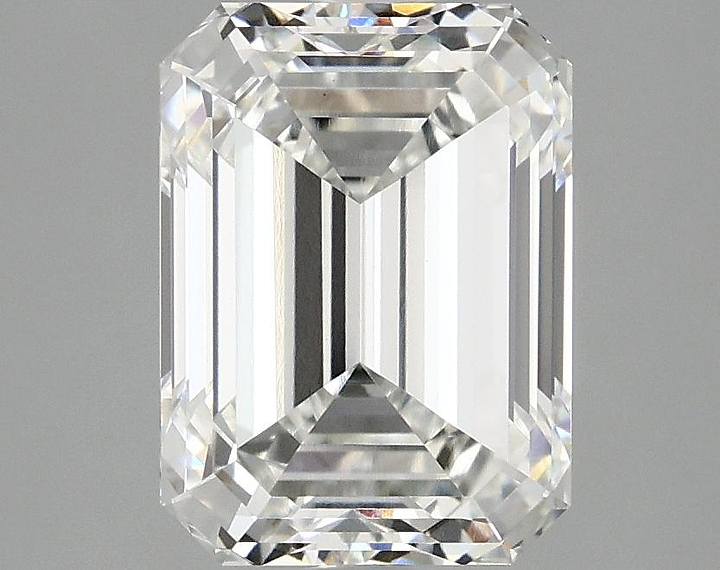 3.1 Carat Emerald Shaped Excellent Cut VVS2 IGI Certified Lab Grown Diamond
