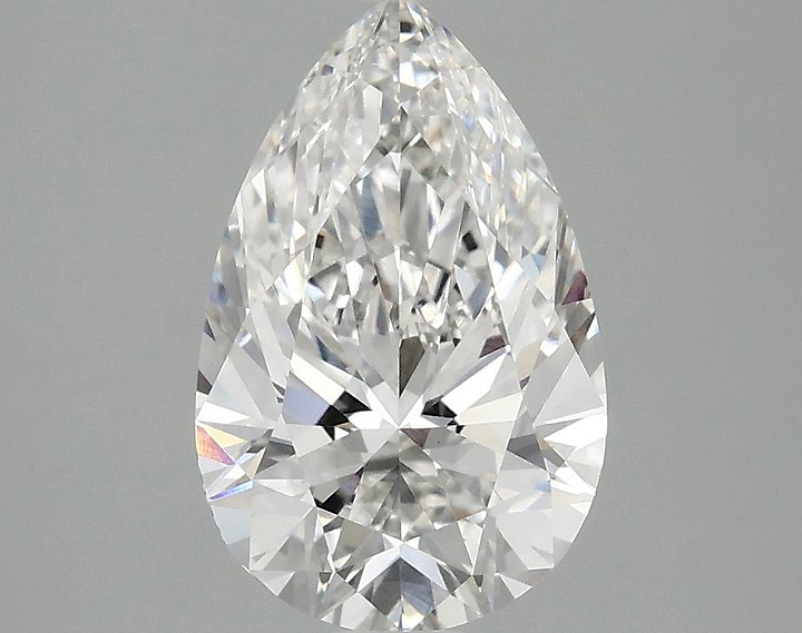 2.05 Carat Pear Shaped Ideal Cut VS1 IGI Certified Lab Grown Diamond
