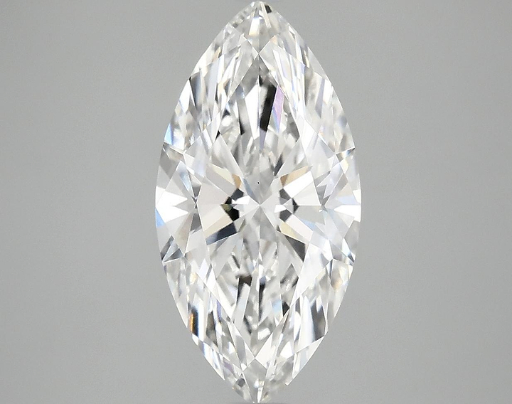 2.54 Carat Marquise Shaped Ideal Cut VS1 IGI Certified Lab Grown Diamond