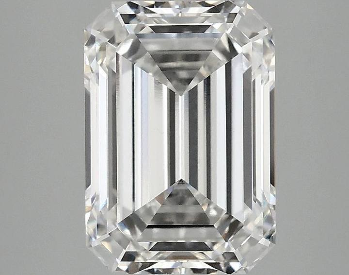 3.08 Carat Emerald Shaped Ideal Cut VS1 IGI Certified Lab Grown Diamond
