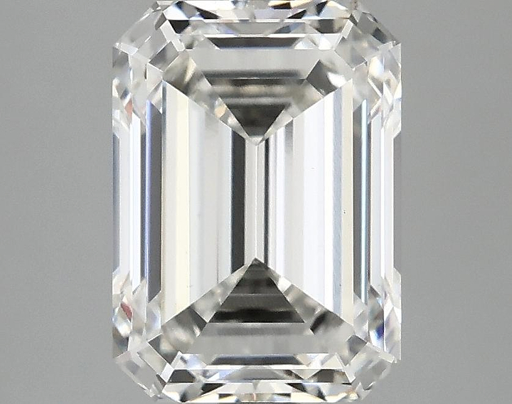 3.2 Carat Emerald Shaped Ideal Cut VVS2 IGI Certified Lab Grown Diamond