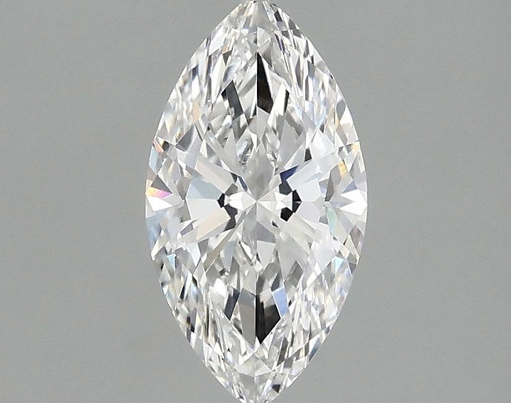 0.99 Carat Marquise Shaped Excellent Cut VVS2 IGI Certified Lab Grown Diamond
