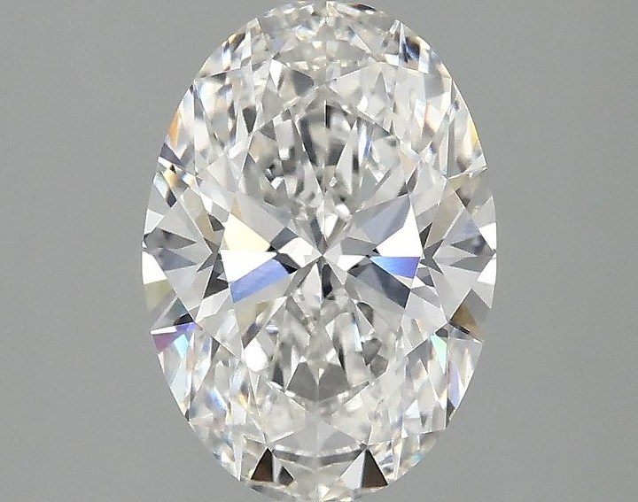 2.02 Carat Oval Shaped Ideal Cut VVS2 IGI Certified Lab Grown Diamond