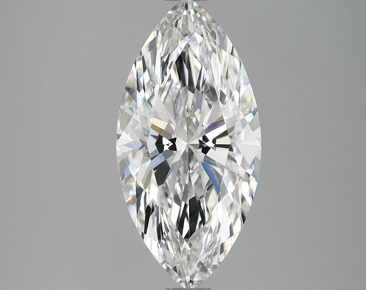 1.98 Carat Marquise Shaped Ideal Cut VVS2 IGI Certified Lab Grown Diamond