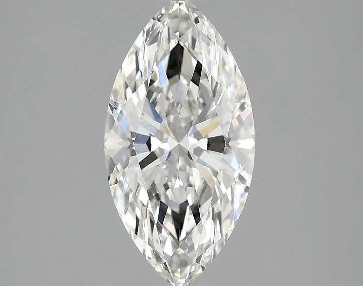 1.54 Carat Marquise Shaped Ideal Cut VVS2 IGI Certified Lab Grown Diamond