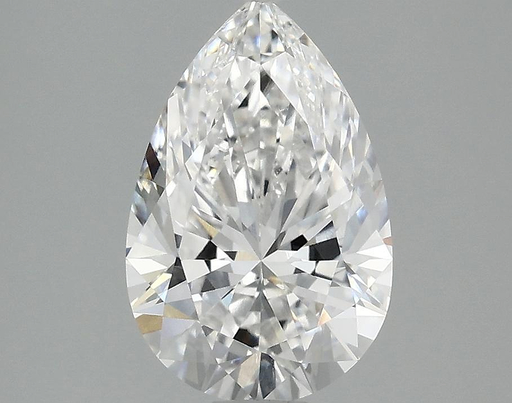 2.01 Carat Pear Shaped Excellent Cut VVS2 IGI Certified Lab Grown Diamond