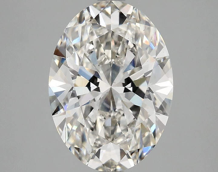 4.06 Carat Oval Shaped Excellent Cut VS1 IGI Certified Lab Grown Diamond