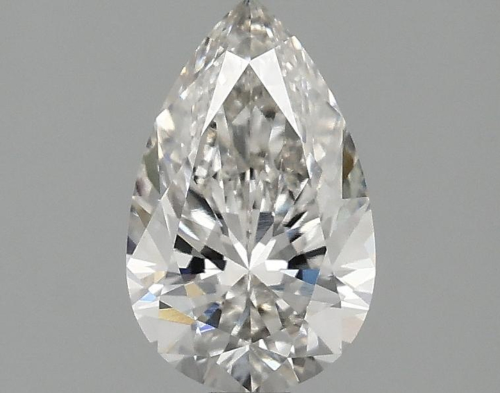 1.08 Carat Pear Shaped Ideal Cut VVS2 IGI Certified Lab Grown Diamond