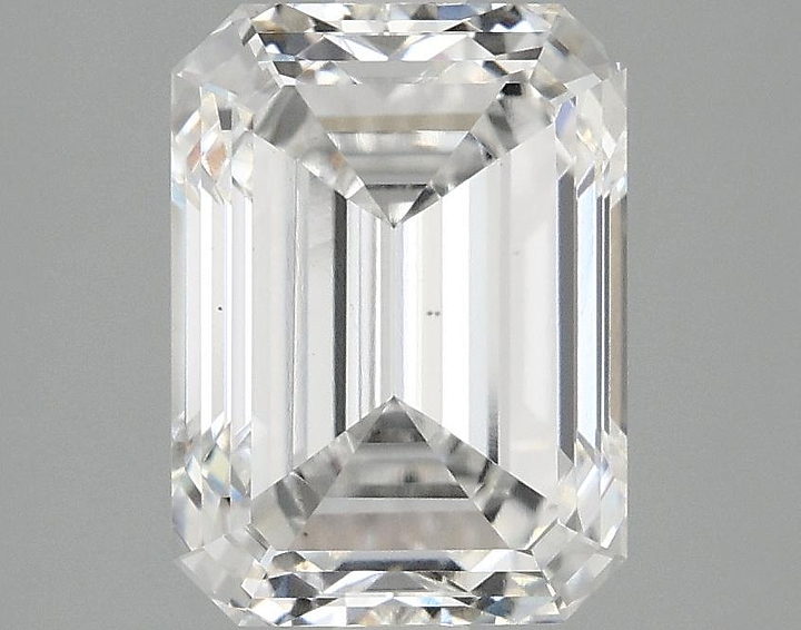 3.06 Carat Emerald Shaped Excellent Cut VS1 IGI Certified Lab Grown Diamond