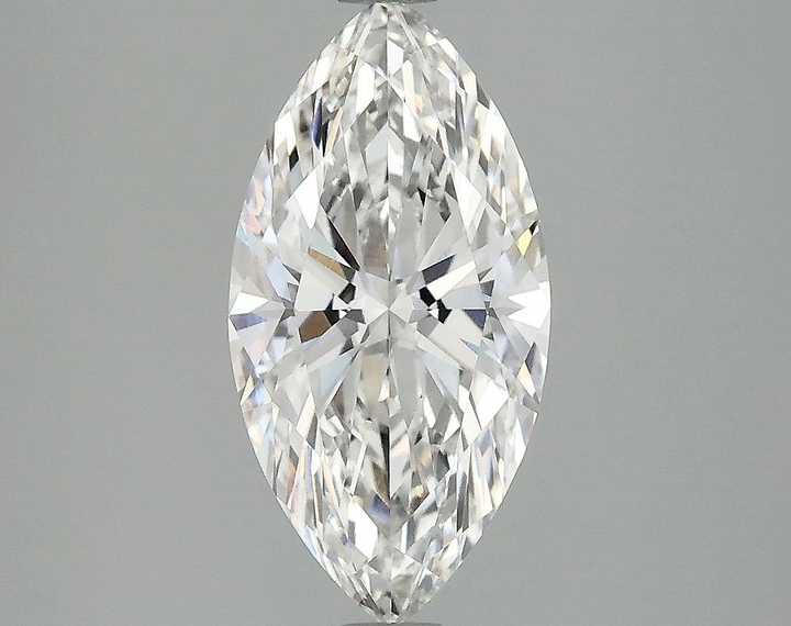 2.03 Carat Marquise Shaped Ideal Cut VVS2 IGI Certified Lab Grown Diamond