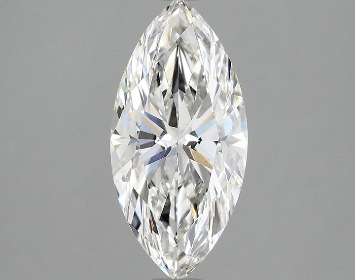 1.91 Carat Marquise Shaped Excellent Cut VVS2 IGI Certified Lab Grown Diamond