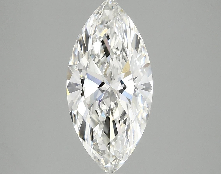 2.09 Carat Marquise Shaped Excellent Cut VVS2 IGI Certified Lab Grown Diamond