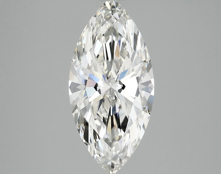 2.28 Carat Marquise Shaped Excellent Cut VVS2 IGI Certified Lab Grown Diamond
