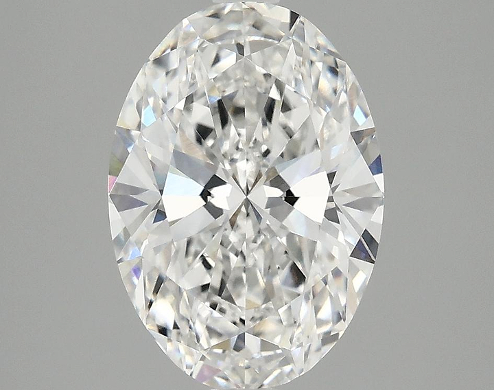 2.52 Carat Oval Shaped Ideal Cut VVS2 IGI Certified Lab Grown Diamond
