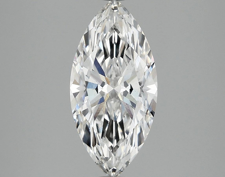 2.08 Carat Marquise Shaped Excellent Cut VS1 IGI Certified Lab Grown Diamond