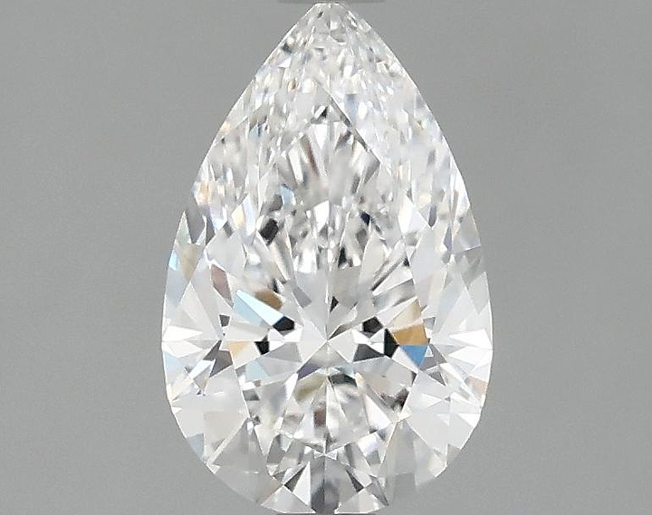 1.25 Carat Pear Shaped Ideal Cut VVS2 IGI Certified Lab Grown Diamond