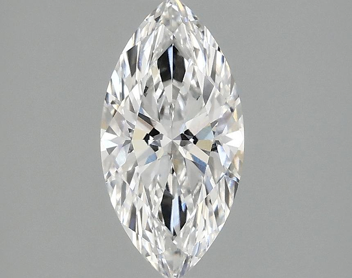 1.08 Carat Marquise Shaped Ideal Cut VVS2 IGI Certified Lab Grown Diamond