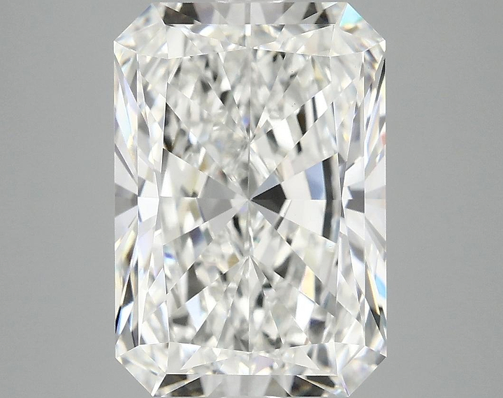 4.85 Carat Radiant Shaped Ideal Cut VVS2 IGI Certified Lab Grown Diamond