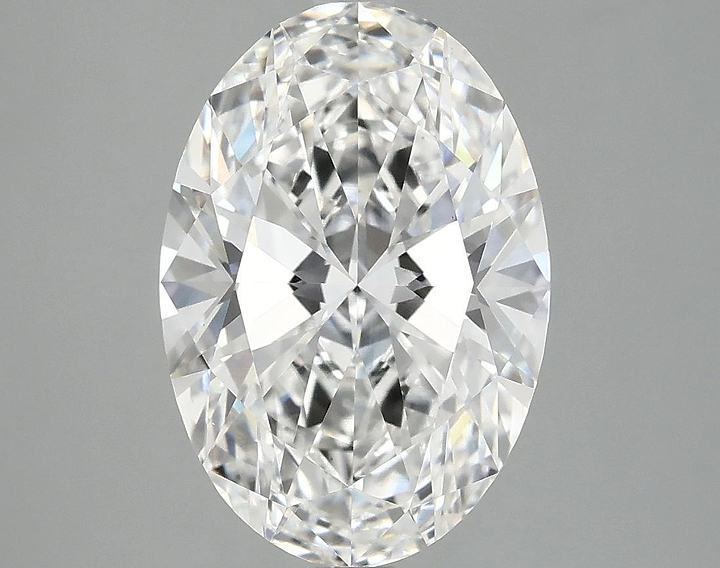 3.58 Carat Oval Shaped Ideal Cut VVS2 IGI Certified Lab Grown Diamond