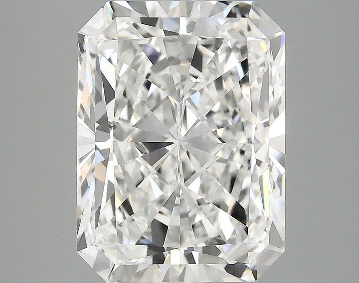 4.13 Carat Radiant Shaped Excellent Cut VVS2 IGI Certified Lab Grown Diamond