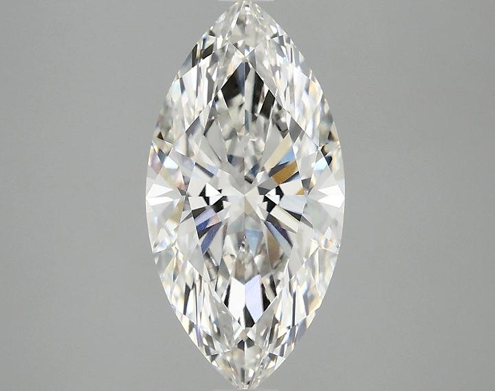 2.55 Carat Marquise Shaped Ideal Cut VVS2 IGI Certified Lab Grown Diamond