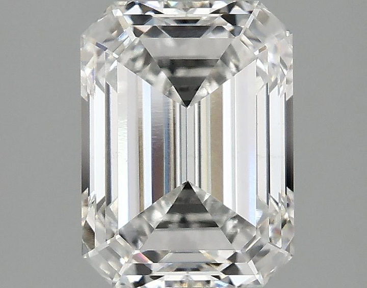 2.51 Carat Emerald Shaped Excellent Cut VS1 IGI Certified Lab Grown Diamond