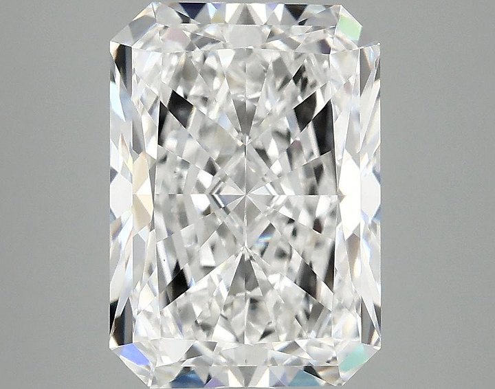 4.03 Carat Radiant Shaped Ideal Cut VVS2 IGI Certified Lab Grown Diamond