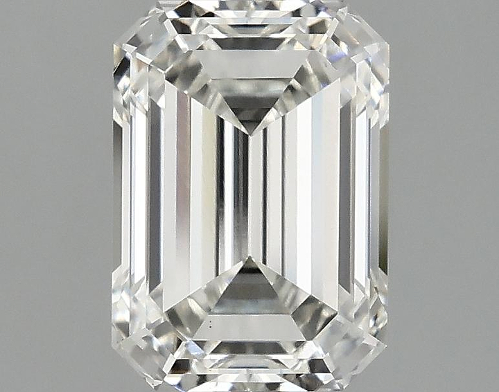 2.5 Carat Emerald Shaped Ideal Cut VS1 IGI Certified Lab Grown Diamond