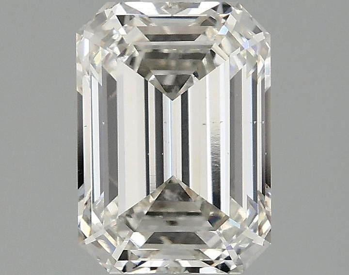2.01 Carat Emerald Shaped Excellent Cut VS2 IGI Certified Lab Grown Diamond