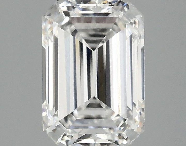 2.48 Carat Emerald Shaped Ideal Cut VVS2 IGI Certified Lab Grown Diamond
