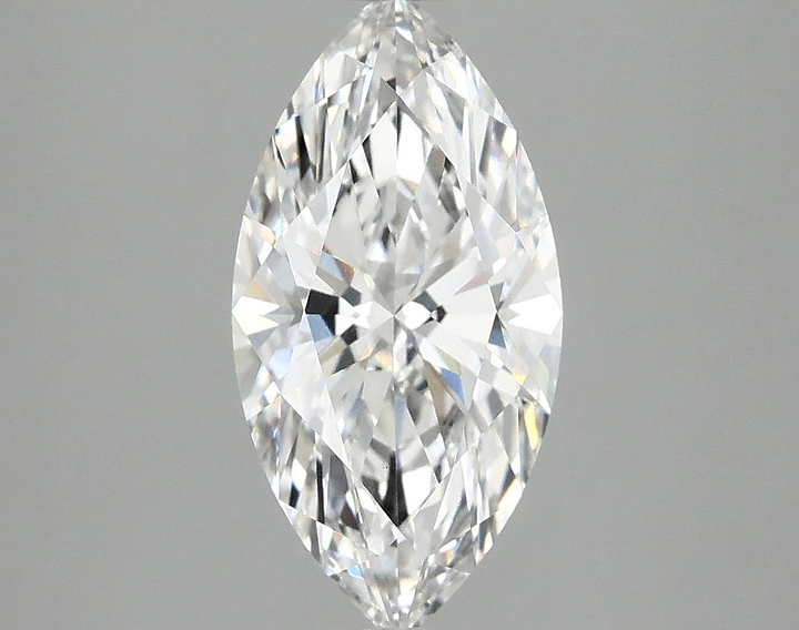 2.1 Carat Marquise Shaped Ideal Cut VVS2 IGI Certified Lab Grown Diamond