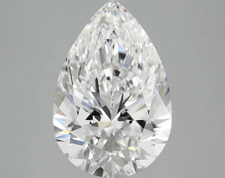 3.07 Carat Pear Shaped Excellent Cut VS1 IGI Certified Lab Grown Diamond