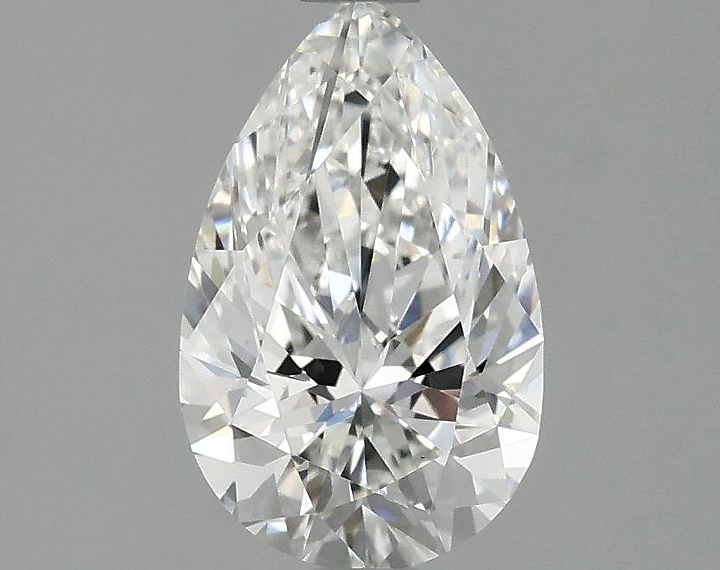 1.5 Carat Pear Shaped Ideal Cut VS1 IGI Certified Lab Grown Diamond