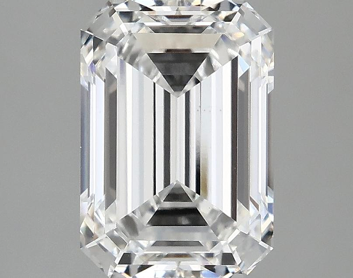 2.79 Carat Emerald Shaped Ideal Cut VS1 IGI Certified Lab Grown Diamond