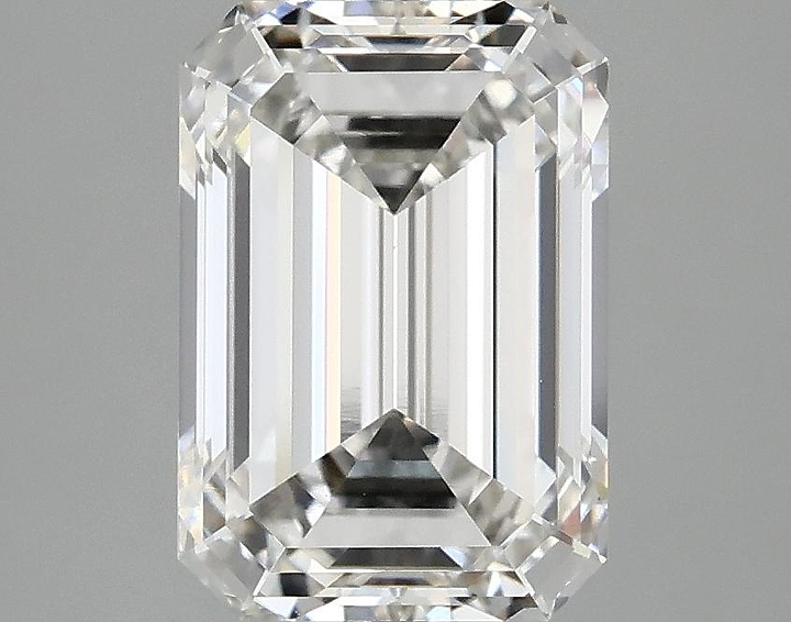 3.19 Carat Emerald Shaped Ideal Cut VVS2 IGI Certified Lab Grown Diamond