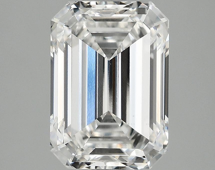 3.05 Carat Emerald Shaped Ideal Cut VS1 IGI Certified Lab Grown Diamond