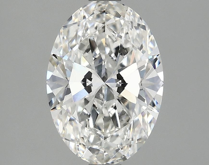 2.1 Carat Oval Shaped Ideal Cut VVS2 IGI Certified Lab Grown Diamond