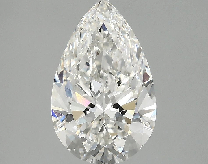 2.06 Carat Pear Shaped Ideal Cut VS1 IGI Certified Lab Grown Diamond