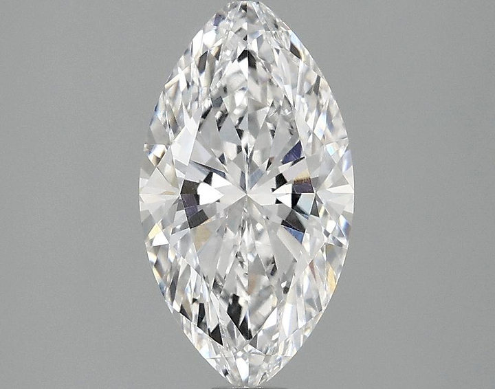 1.5 Carat Marquise Shaped Excellent Cut VVS2 IGI Certified Lab Grown Diamond