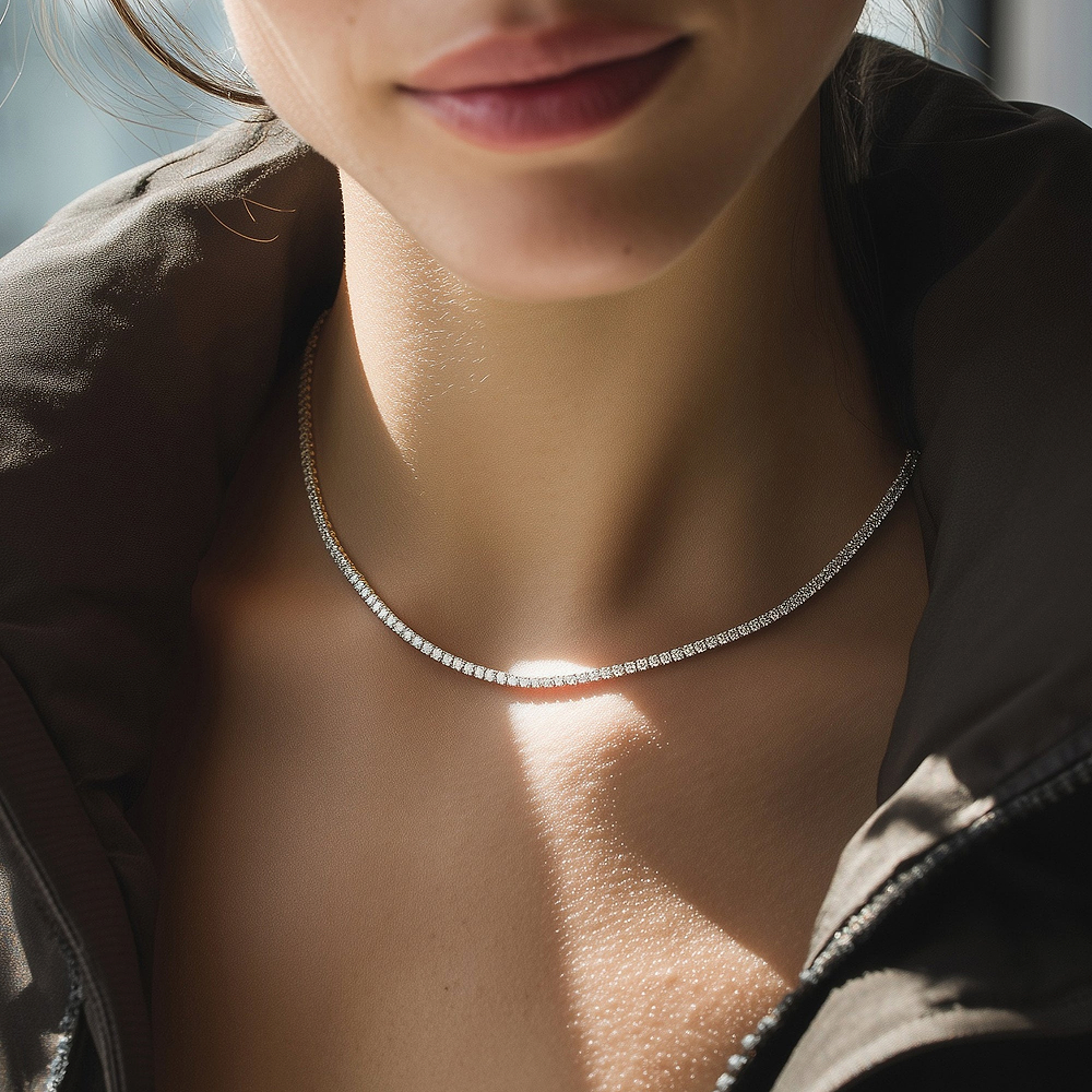 _roll_image@SKU:N7728-LADR1000000DW #metal_silver+origin_lab-grown+necklace-length-inches_18