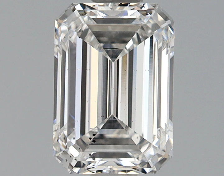 1.16 Carat Emerald Shaped Ideal Cut SI1 IGI Certified Lab Grown Diamond