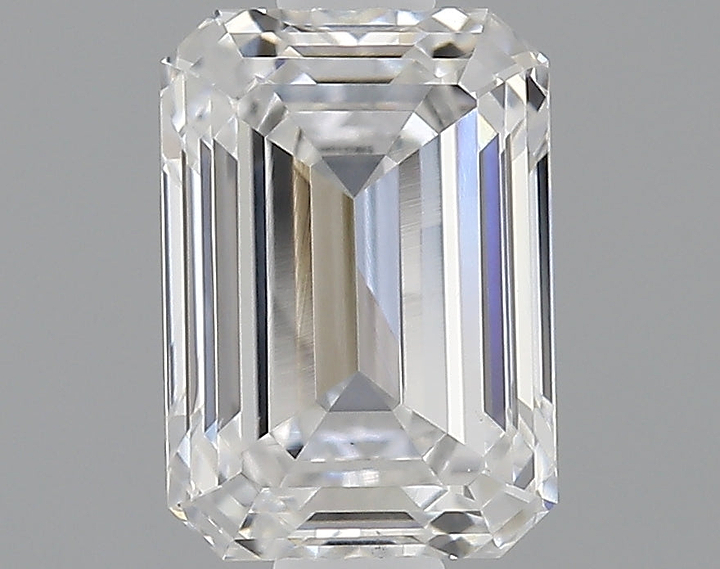 0.74 Carat Emerald Shaped Very Good Cut VS1 IGI Certified Lab Grown Diamond