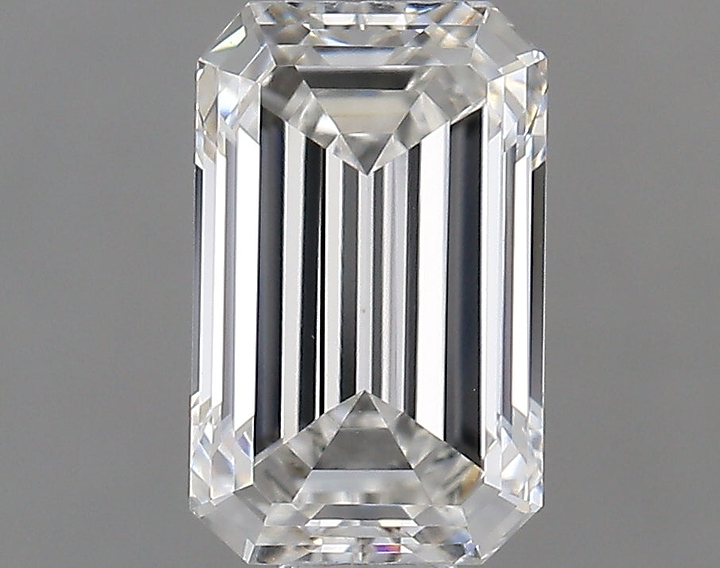 0.99 Carat Emerald Shaped Very Good Cut VVS2 IGI Certified Lab Grown Diamond