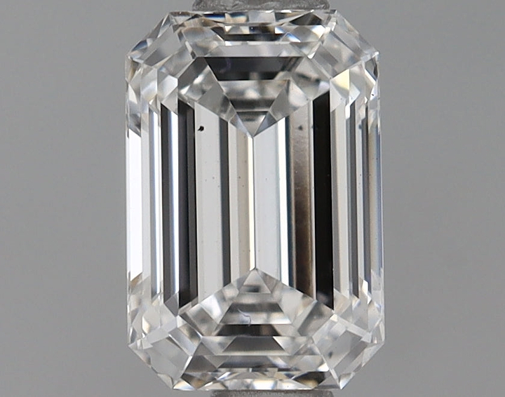0.72 Carat Emerald Shaped Ideal Cut VS1 IGI Certified Lab Grown Diamond