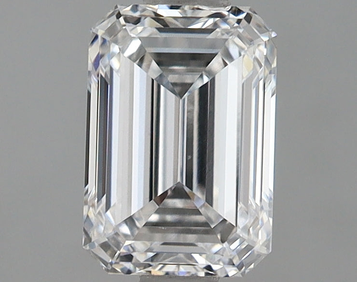 1.13 Carat Emerald Shaped Ideal Cut VS1 IGI Certified Lab Grown Diamond