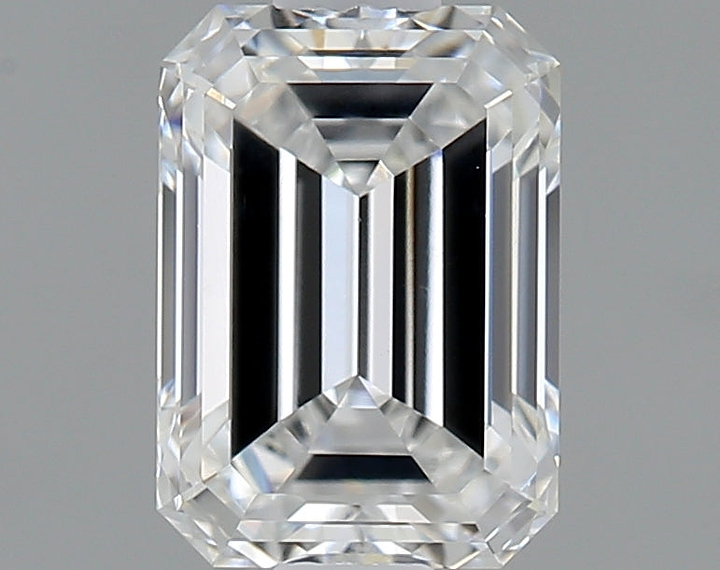 1.06 Carat Emerald Shaped Ideal Cut VVS2 IGI Certified Lab Grown Diamond