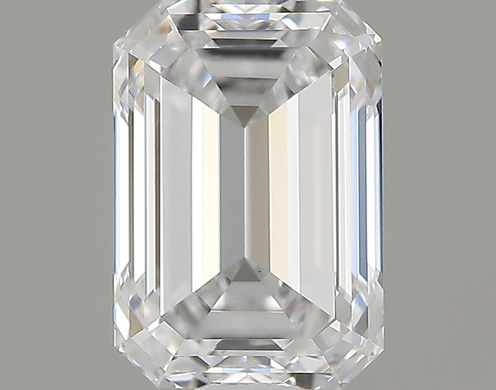 0.79 Carat Emerald Shaped Very Good Cut VVS2 IGI Certified Lab Grown Diamond
