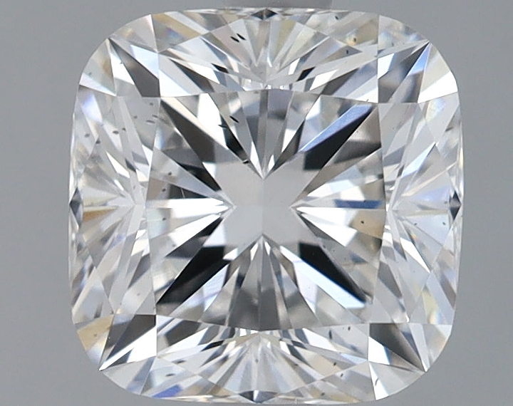 1.74 Carat Cushion Shaped Ideal Cut Si1 Igi Certified Lab Grown Diamond