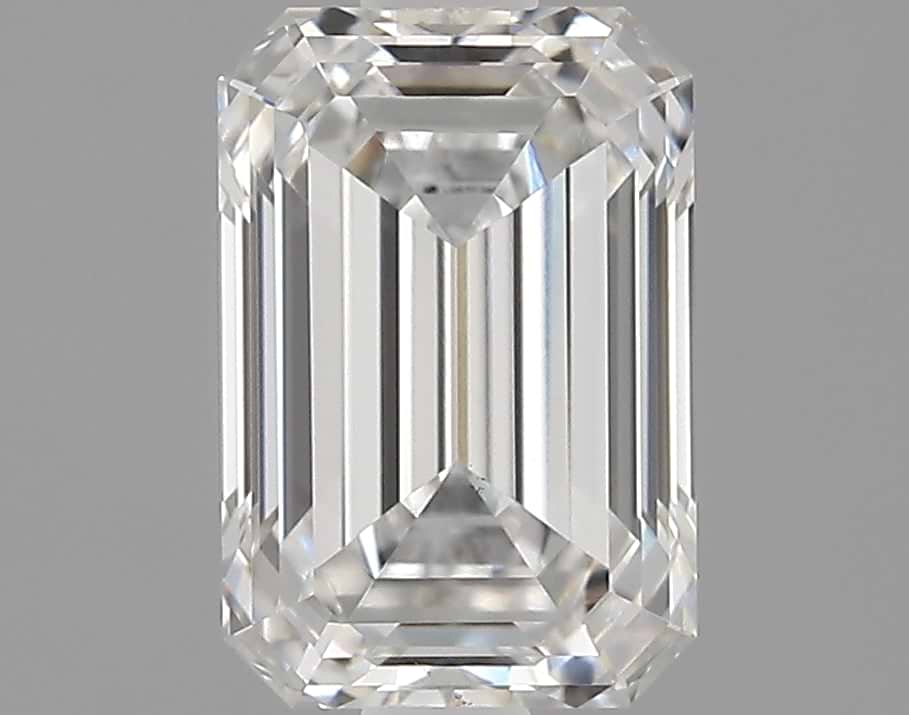 1.24 Carat Emerald Shaped Ideal Cut VS1 IGI Certified Lab Grown Diamond