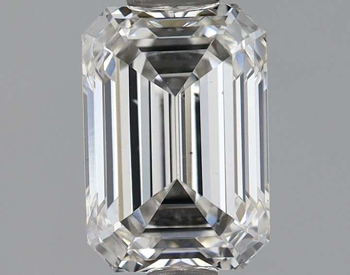 1.14 Carat Emerald Shaped Ideal Cut VS2 IGI Certified Lab Grown Diamond
